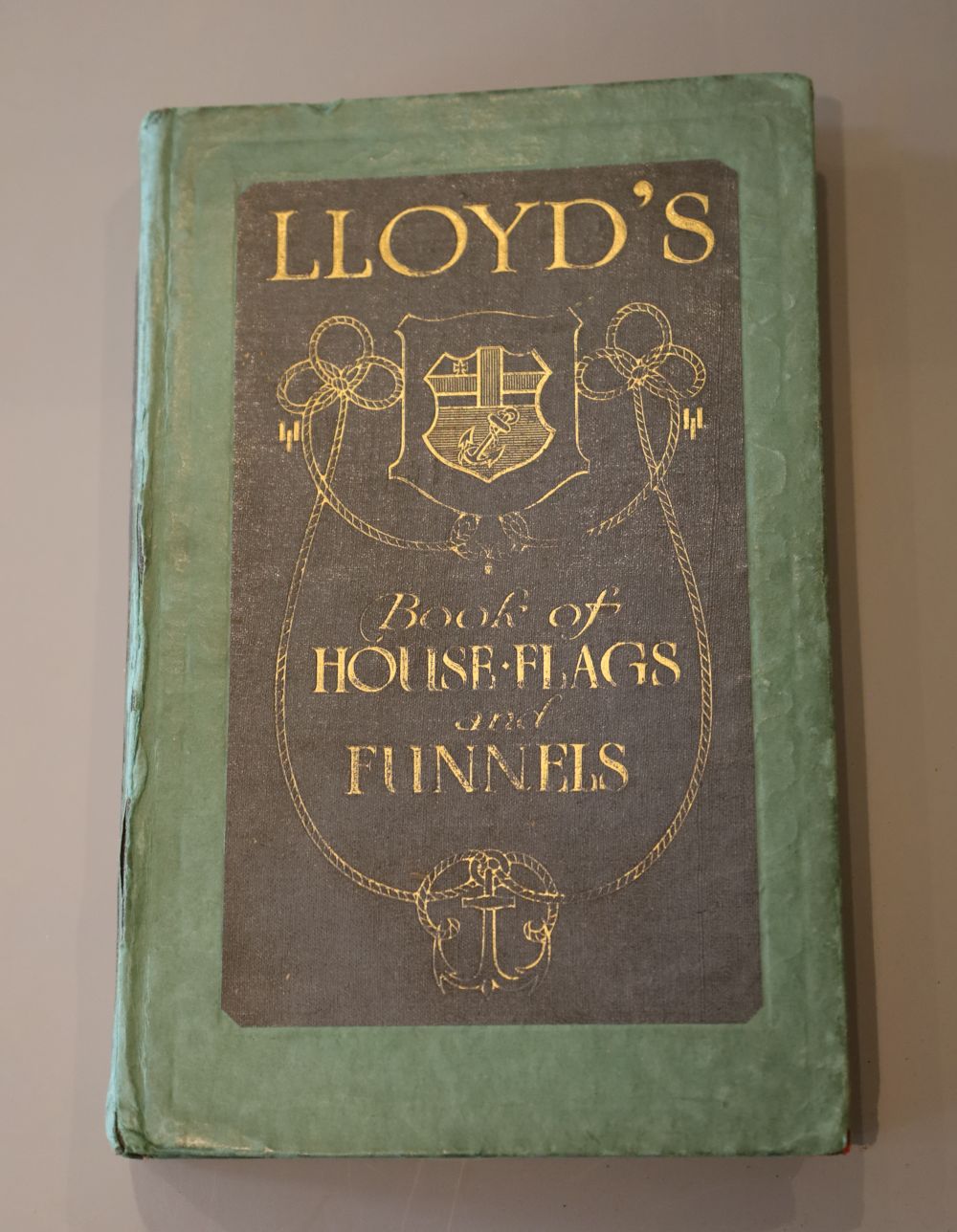Lloyds - Lloyds Book of House Flags and Funnels of all the Principal Steamship Lines of the World, 8vo, with original title page, 111
